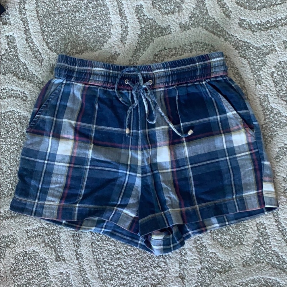 Plaid shorts